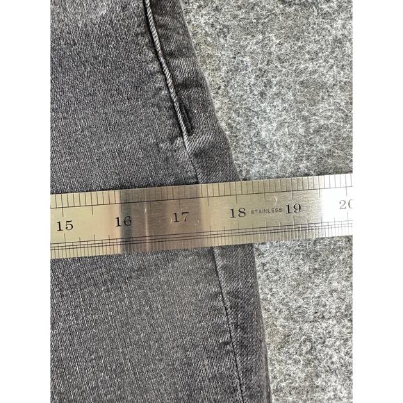 Ann Taylor LOFT Gray Black Wash Denim Mid-Rise Skinny Jeans Women's - Picture 9 of 10